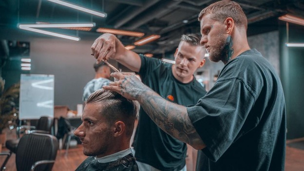 Barber Akademie — výuka a praxe 3