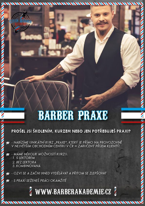 Barber Akademie — kurzy a praxe, fotografie 10